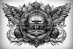 tattoo on a wrist saying "resurget cineribus" tattoo idea