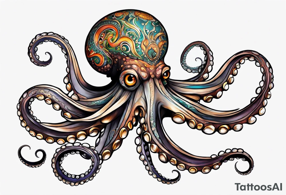 Octopus tattoo idea