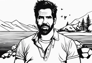 Can you create something small from the producer Eli Roth: from cabin fever tattoo idea