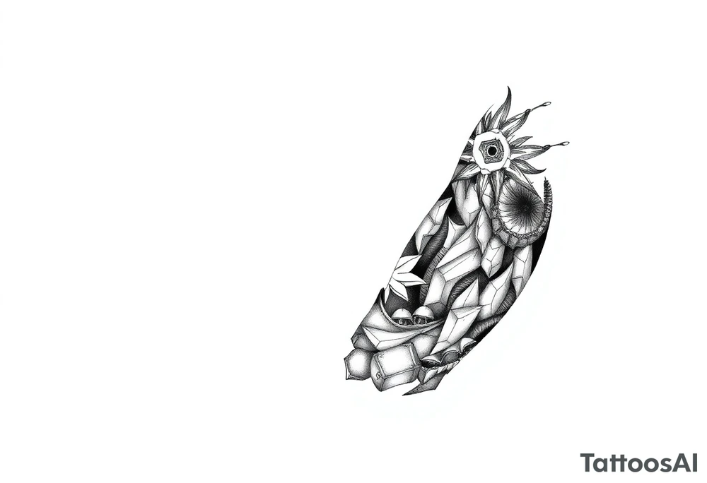 beach themed stamp tattoos tattoo idea