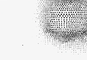 simple shape made from black dots and circles to go on upper arm/shoulder tattoo idea
