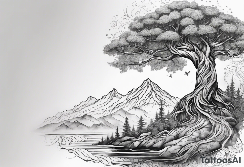 yggdrasil tattoo idea
