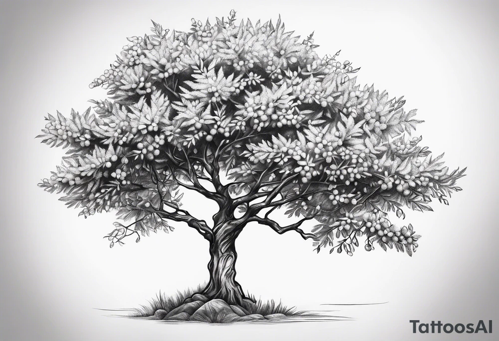 Rowan tree tattoo idea