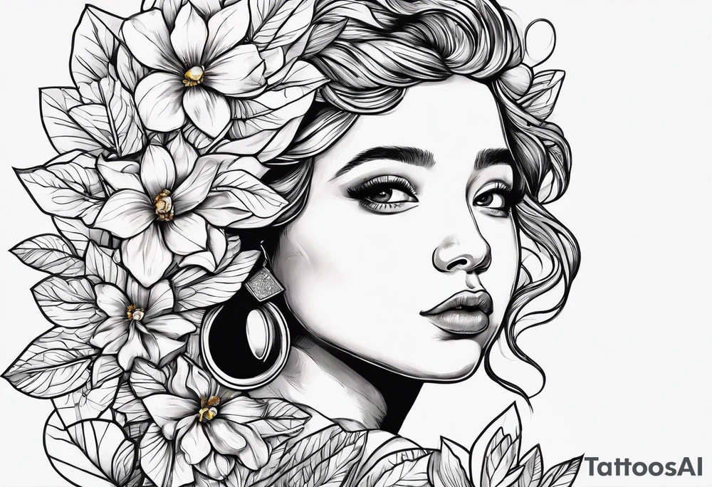 90s baby for life tattoo idea