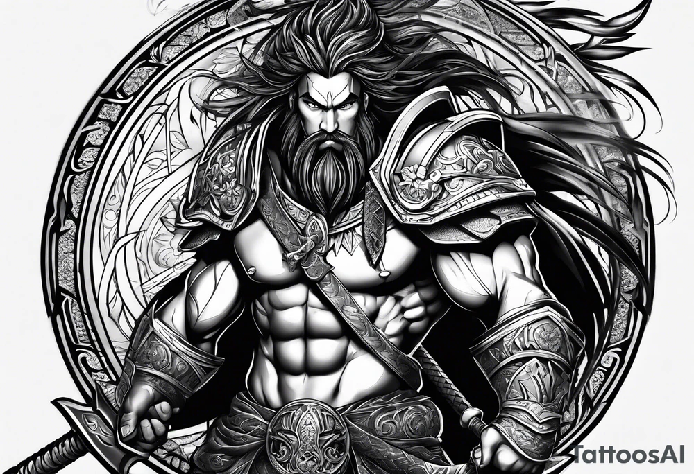 WARRIOR tattoo idea