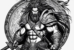 WARRIOR tattoo idea