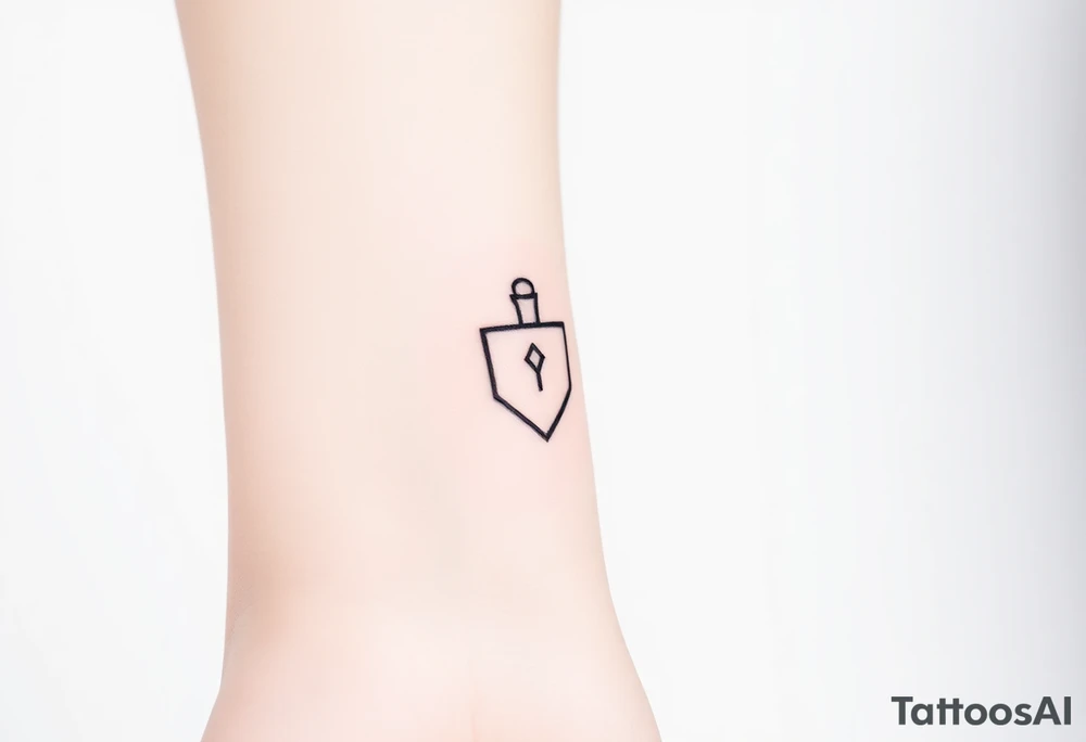 Dreidel tattoo idea