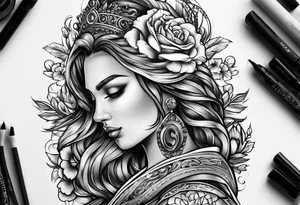 number 13 tattoo idea