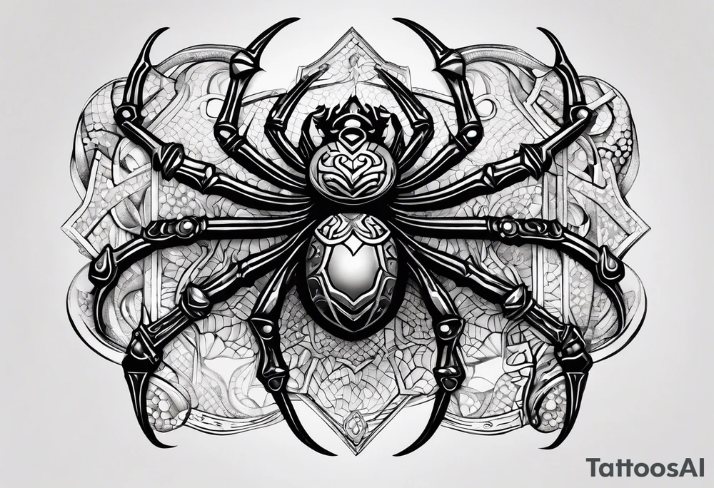 prayerbeads, spider, tattoo idea