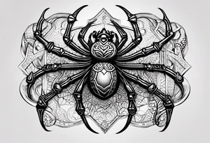 prayerbeads, spider, tattoo idea