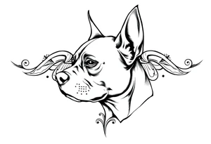 PITBULL tattoo idea