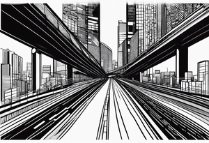A road called Mitchell freeway tattoo idea