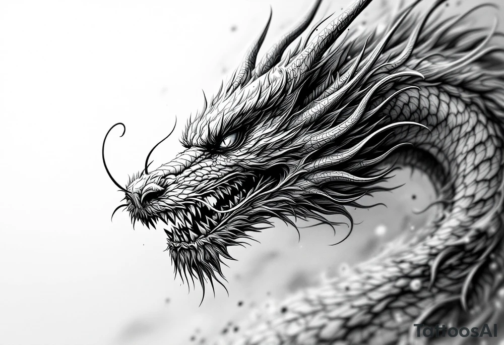 dragon tattoo idea