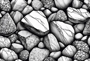 Rocks tattoo idea