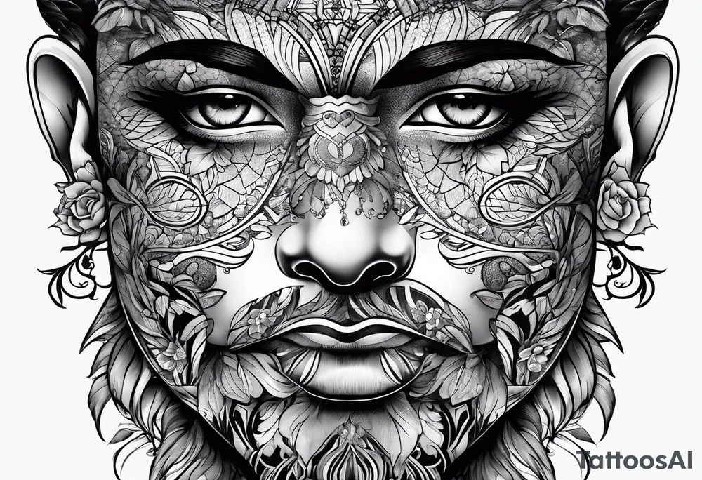 Ein Mann mit umhang tattoo idea