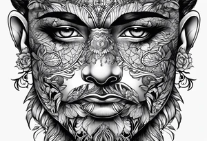 Ein Mann mit umhang tattoo idea