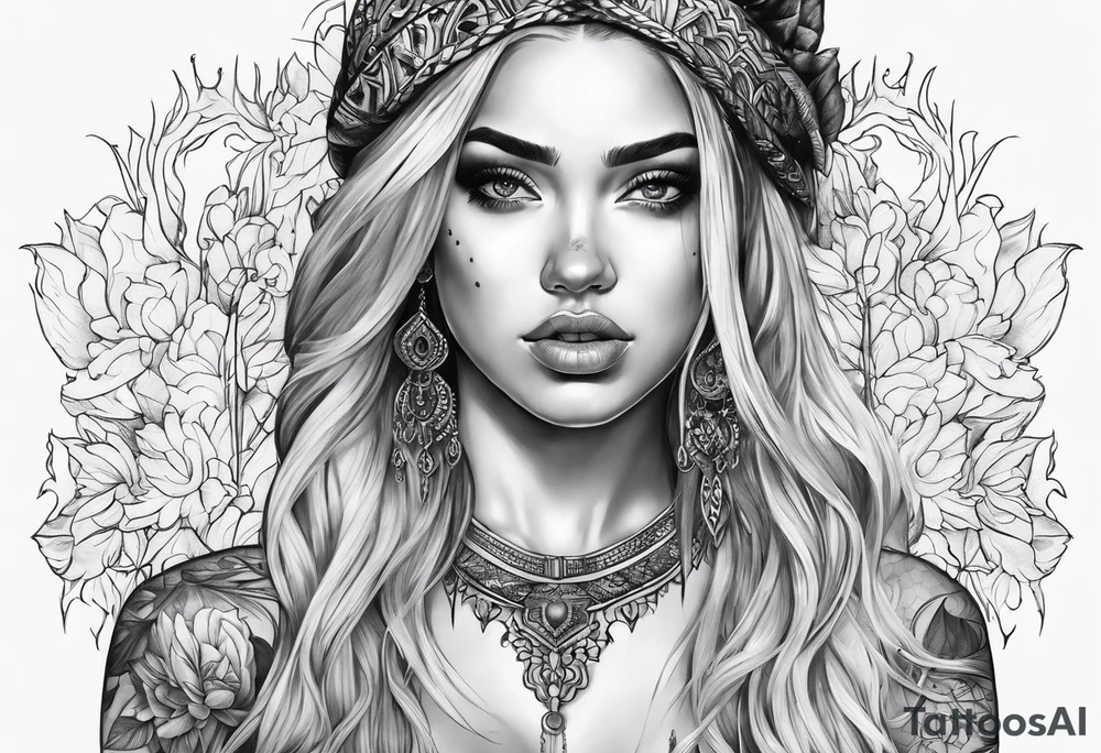 blood tattoo idea