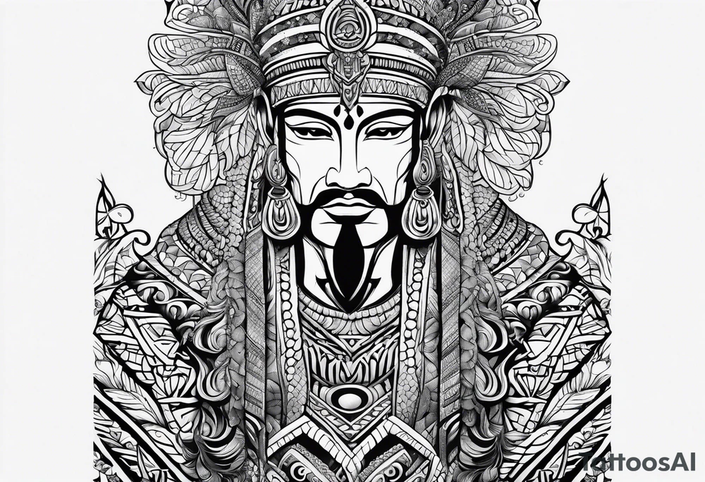 Kouros tattoo idea