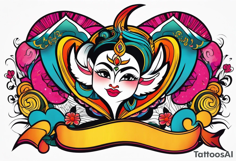In hart name Deepak & rimpi tattoo idea