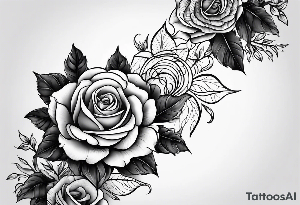 arm veins tattoo idea