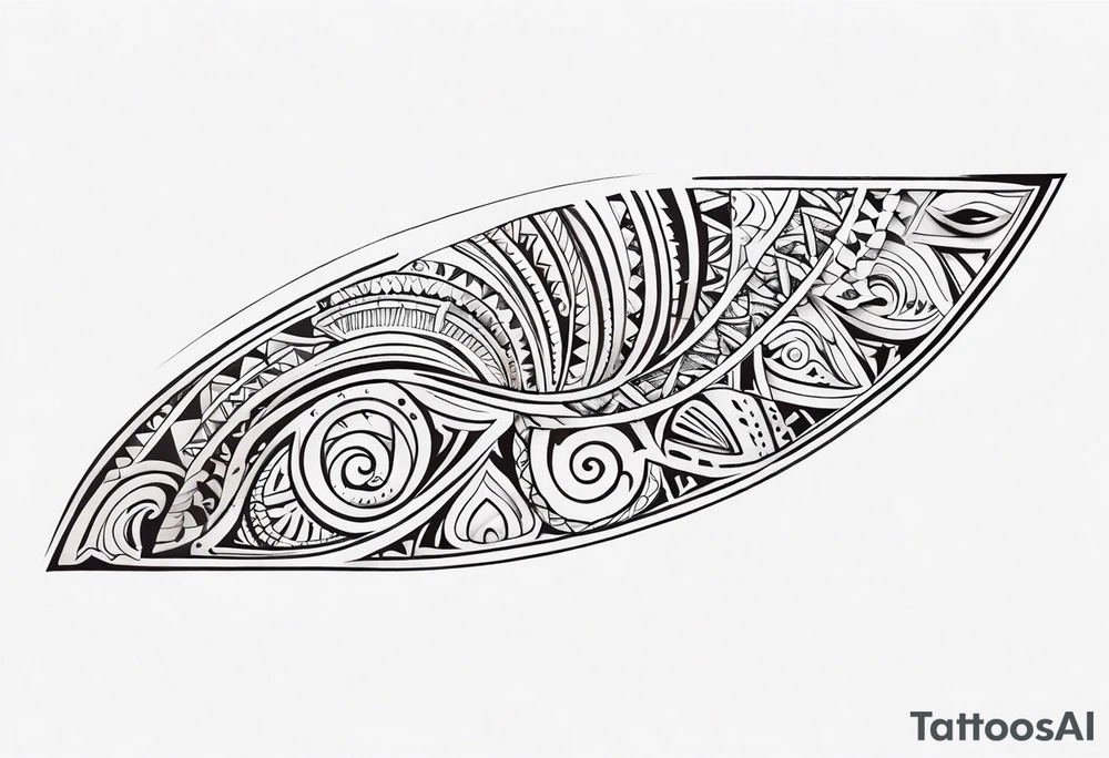 maori tribal  half sleeve tattoo tattoo idea