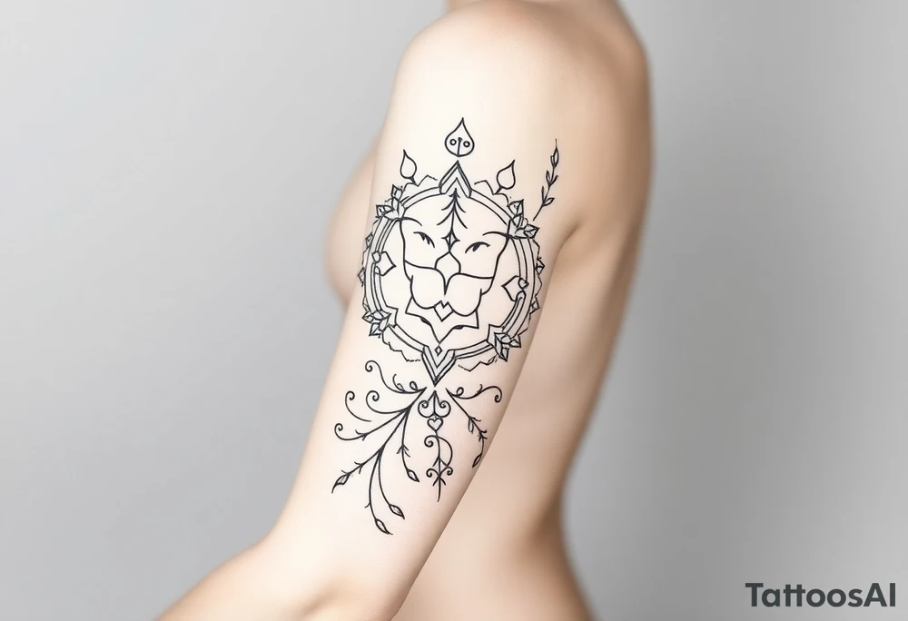 Symbol for protection and abundance  girl born 6 17 1986 at 820 pm tattoo idea