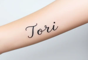 Tori tattoo idea
