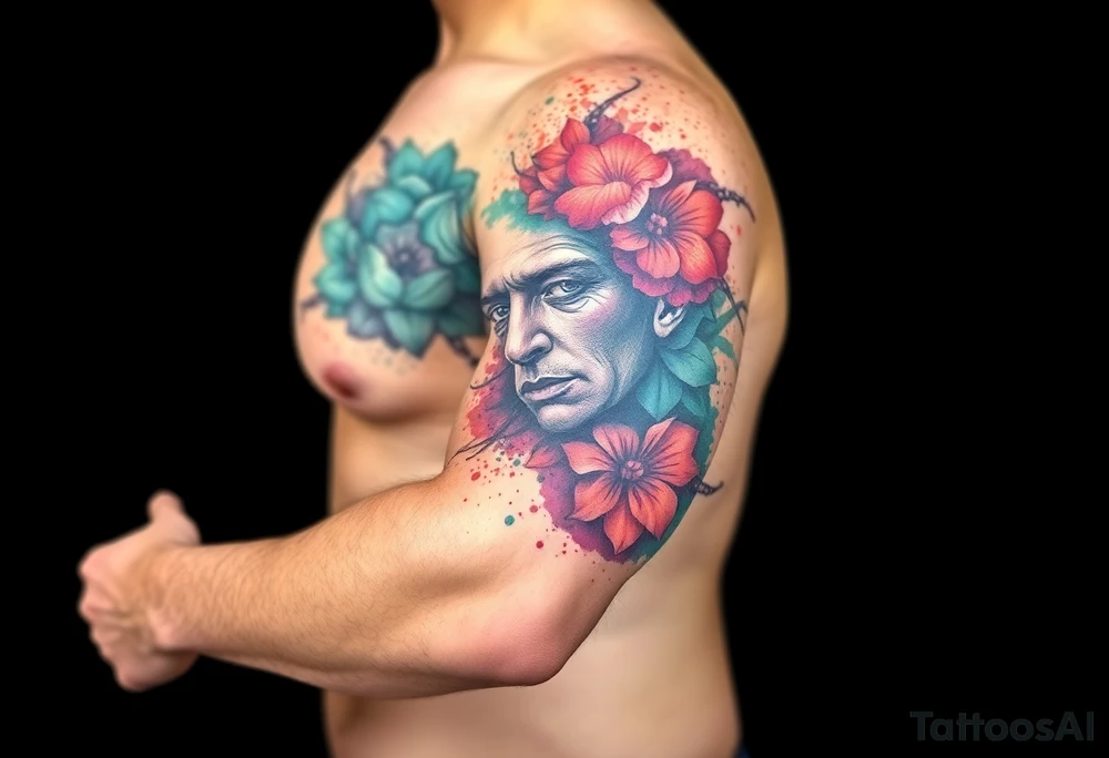 Salvador dali tattoo idea