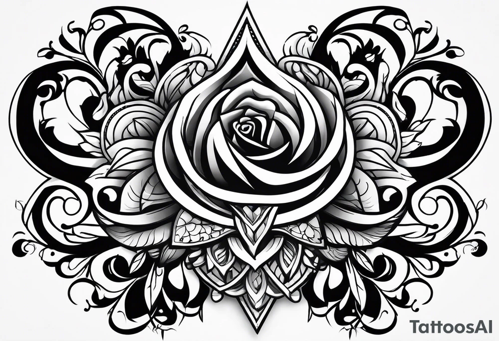 Love Respect Loyalty Family tattoo idea