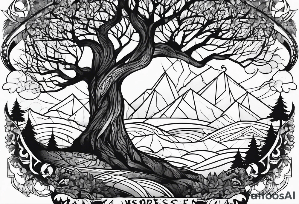 Tree Norse tattoo idea