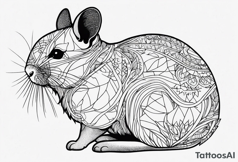 Chinchilla tattoo idea