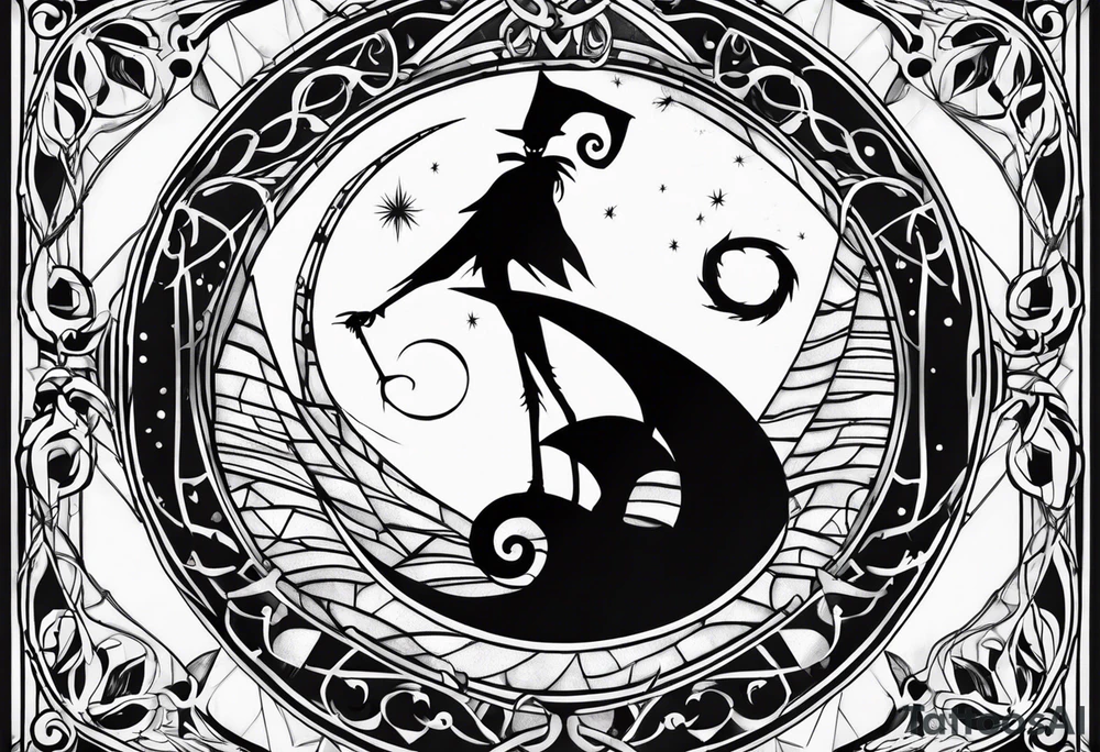 Nightmare before Christmas poor jack tattoo idea