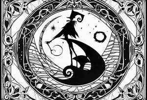 Nightmare before Christmas poor jack tattoo idea