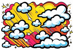 Thunderstorms tattoo idea