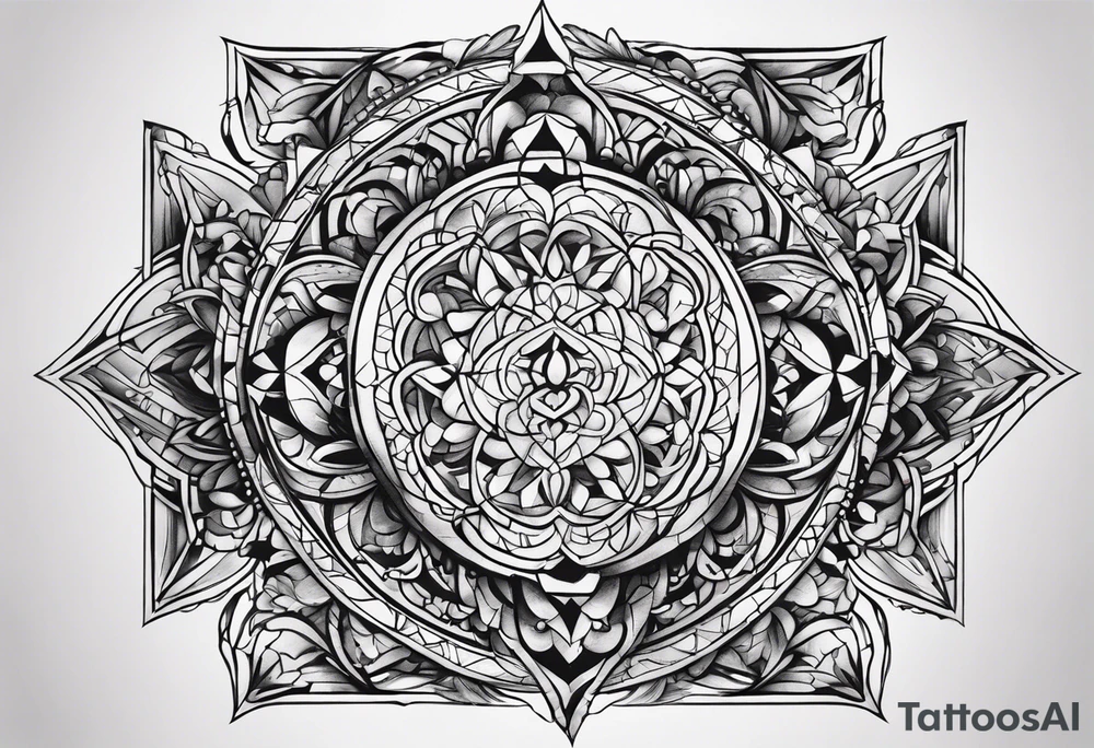 broken sword tattoo idea