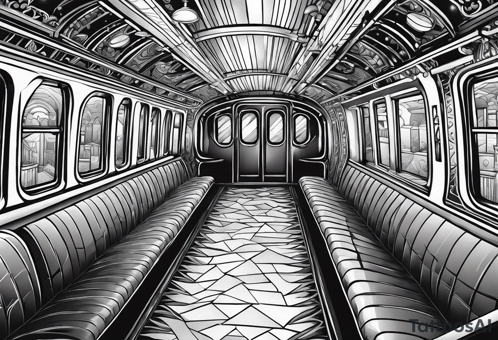 Subway крыша наркотики закат tattoo idea