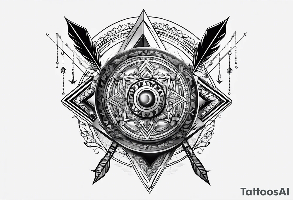 arrow tattoo idea