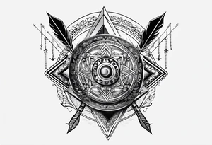 arrow tattoo idea