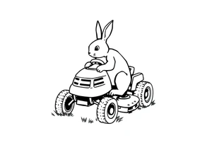 Speed dial from riding lawnmower turtle rabbit. tattoo idea