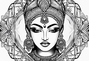 Sandhya Shivani Names tattoo idea