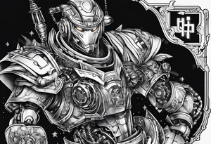 Robotic Cyber criminal tattoo idea