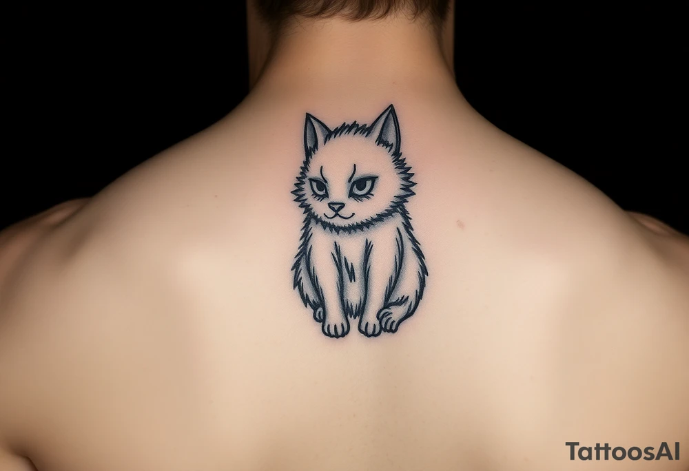 Snufkin like a ghost tattoo idea