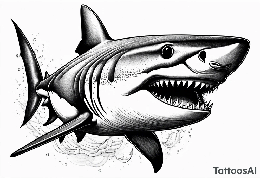 Shark tattoo idea