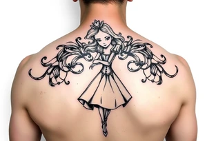 Alice in Wonderland tattoo idea