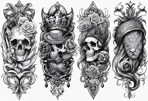 Scottish sleeve tattoo idea