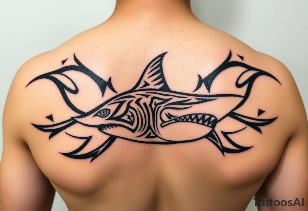hammerhead shark tattoo idea