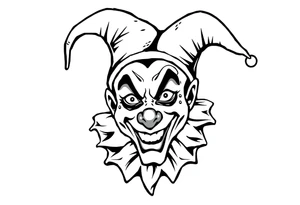 Jester tattoo idea