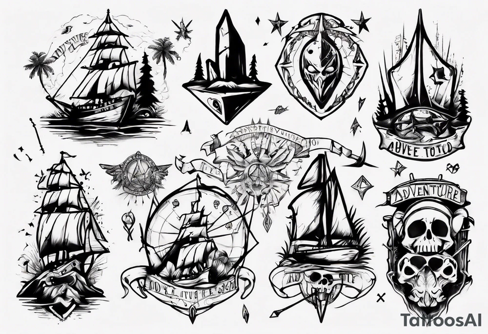 adventure tattoo idea