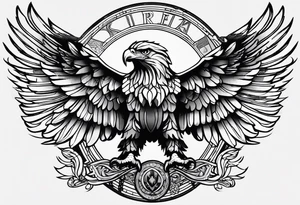 Roman Eagle tattoo idea