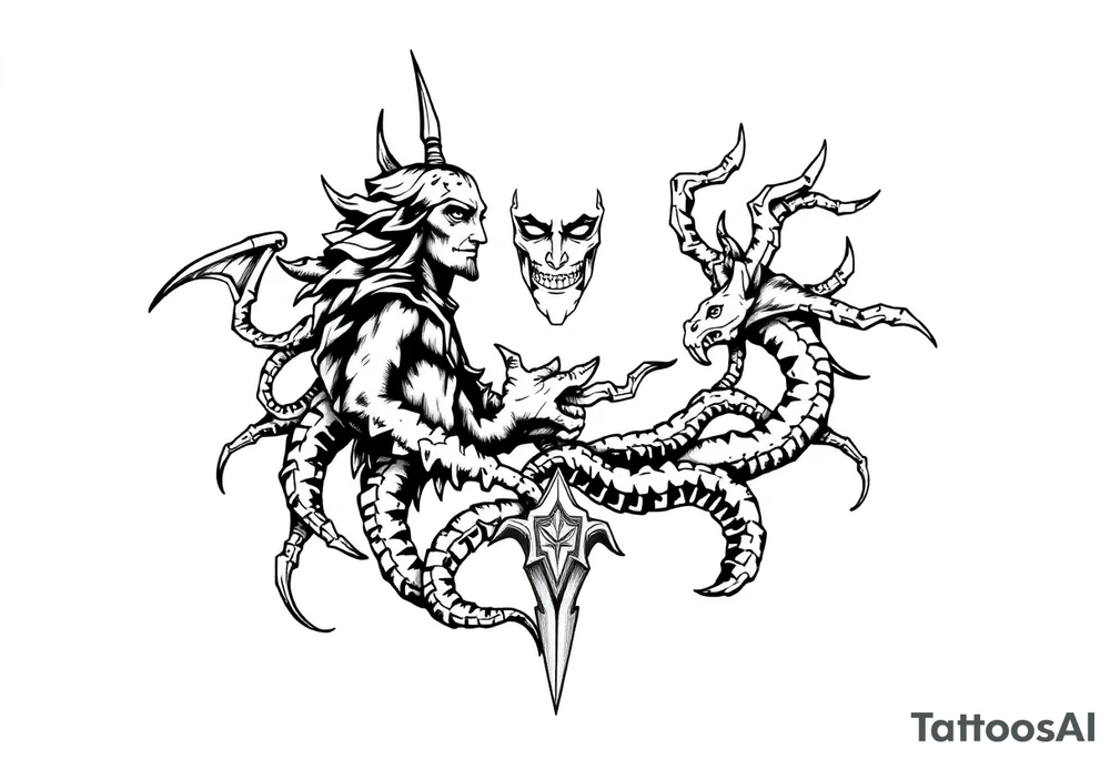 Atlantis tattoo idea